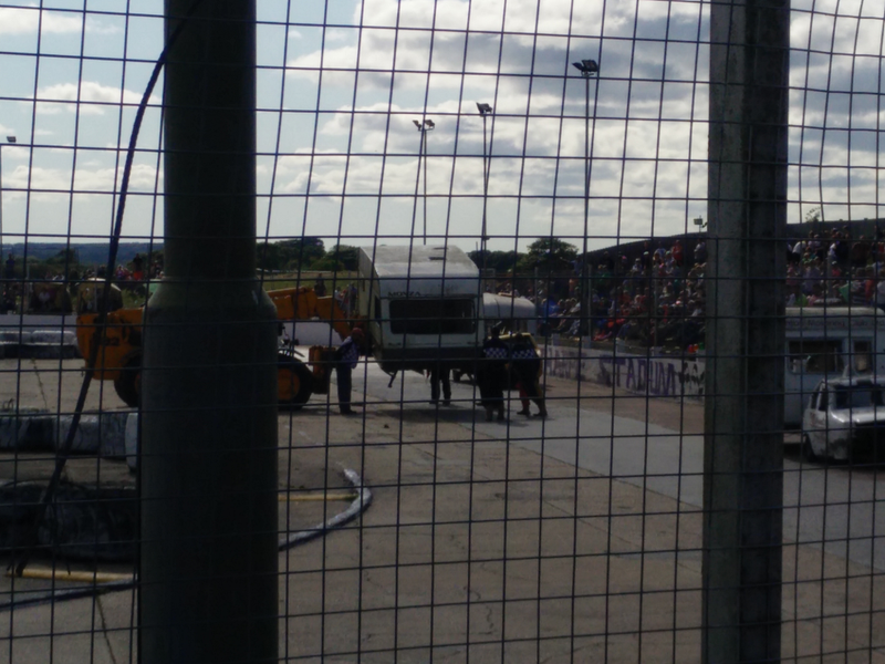 Illustration for article titled Went to watch some Banger racing today